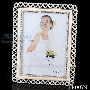 2014 wedding gift photo frame, crystal photo frame nice wedding