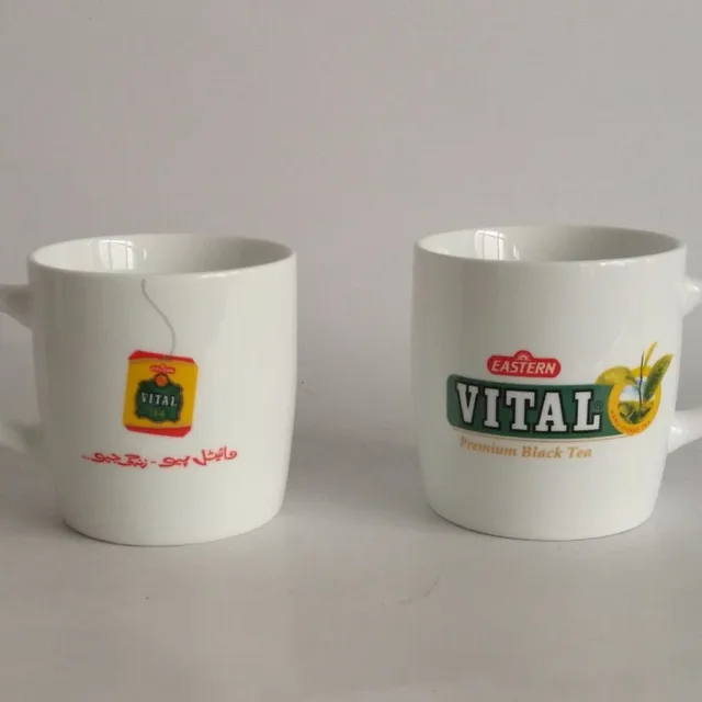 porcelain hot sale coffee tea mug with decal