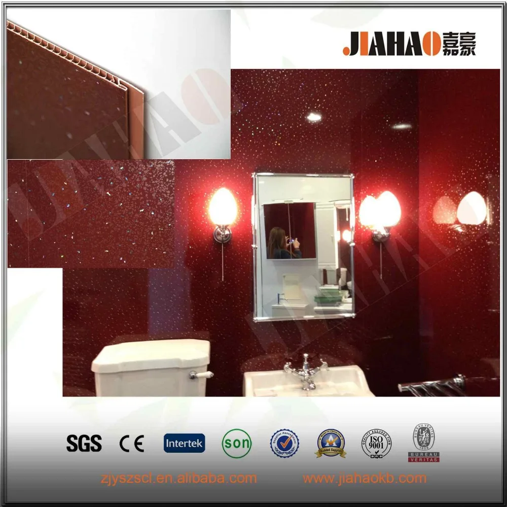 Red Sparkle Diamond Wall Cladding Ceiling Kitchen Sparkly Panels Pvc Wet Wall Bathroom Cladding Buy Pvc Panel Pvc Wall Panel Pvc Wet Wall Bathroom