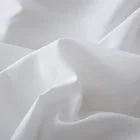 Luxury 5 Star Quality Plain White 100 Cotton Linen Sheet Bedding Set Hotel Bed Sheets