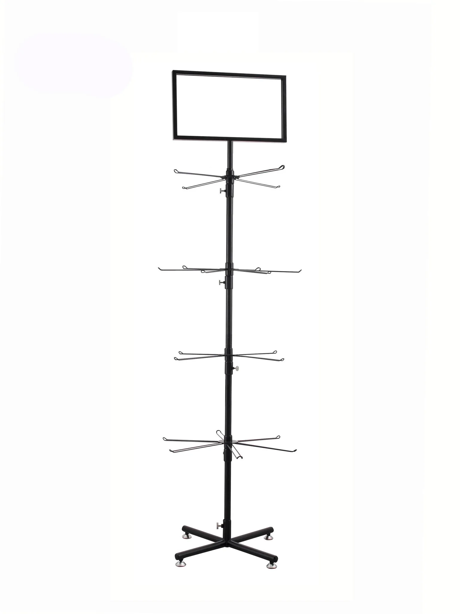 Metal Rotating T-shirt Display Stand Hsx-091 - Buy T-shirt Display