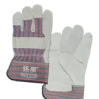 Workplace safety supplies quality Cow Leather Safety Rigger Glove