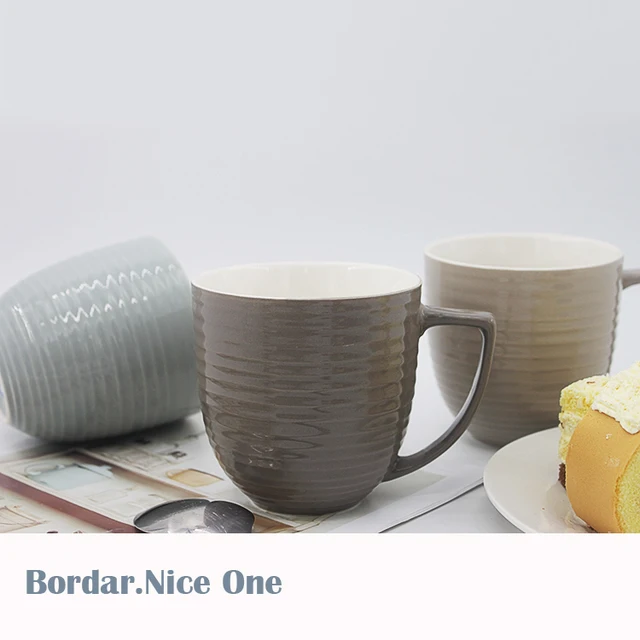 customized promotion porcelain ceramic dinner glazed coffee mug
