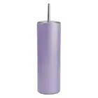 20 ounce insulated double wall skinny tumbler cups stainless steel