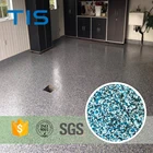 Epoxy flooring Liquid marble and Granite with decorative colors