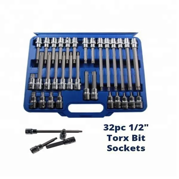 long hex key socket set