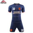 Breathable sublimation new design embroidery dry fit printing custom soccer jersey