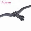 Funsea rise 20mm weight 140g(640mm) Width 580--700mm carbon down hill handlebar carbon fiber mtb handlebar