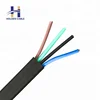 Deep well electric flat submersible cabl pump cable