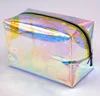 Promotional holographic cosmetic bag, factory provide make-up bag