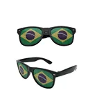 Lipan- New Collection Pinhole Glasses With Flag Printing Lens for Promotion Pinhole Sunglasses