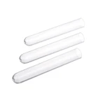 Heat resistant borosil glass test tube with screw cap