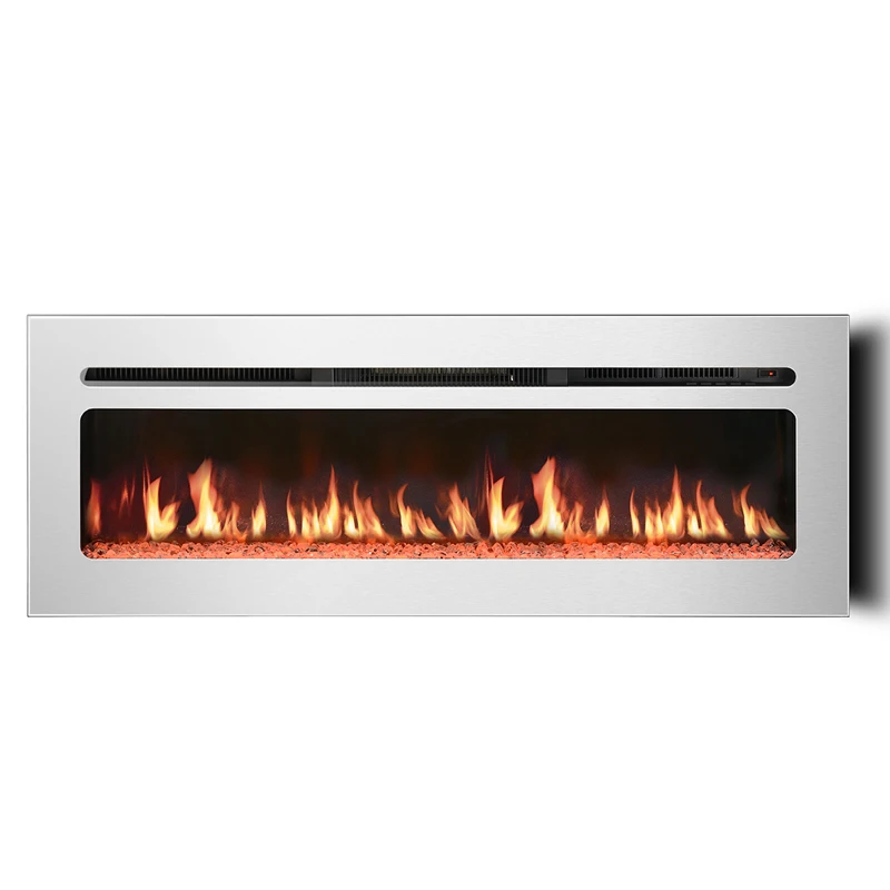 Cast Iron Trench Drain Grates Decor Flame Wall Mounted Electric