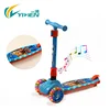 High Quality new plastic cheap child kick Three wheel kids new scooter with light