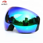 Cheap prices fashion prescription custom water transfer printing TPU snow ski goggles