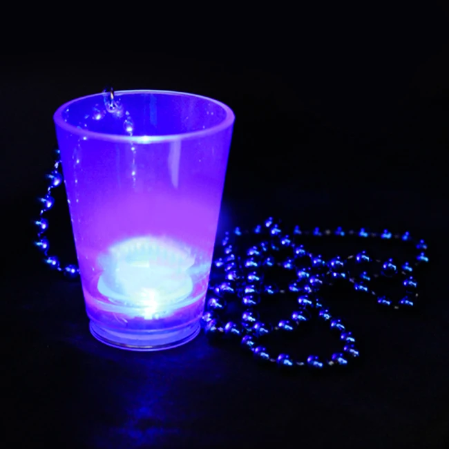 バー Led ライトアッププラスチックカップ Led ショットグラスネックレス Buy Led ショットグラス Led ガラス ショットガラス Product On Alibaba Com
