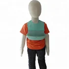Silicone Waterproof Baby Bib with Black&White Color