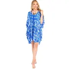 New fashion poncho designer women clothing Tie dye dress from indonesia 2018