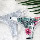 OEM Custom New Design Sexy Padded Split Push Up Women Swimwear Brazilian Bikini Plus Size Thong Women Sexy Brazilian Bikini