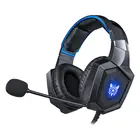 3.5mm Wired Gaming Headphones Over Ear Game Headset Noise Canceling Earphone with Microphone for PC Laptop PS4 Smart