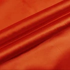 Howmay stretch satin silk fabric 19m/m 43" 114cm 95% silk 5% spandex fabric orange red for dress pajamas