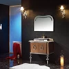 Best price custom guangzhou single sink stainless steel bathroom vanity mirror cabinet