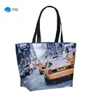 Promotional Glossy Laminated Non Woven tote Shopping Bag