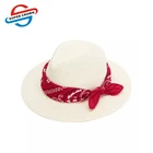 Women floppy straw hat beach straw hat made in China