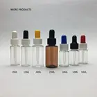 Pet Bottles Bottle Pet Plastic Bottle Top Selling PET Plastic Essential Oil Bottles 10 Ml Dropper Bottle Pipette