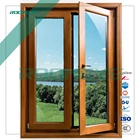 Good Insulated Luxury aluminium wood windows