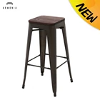 Commercial Furniture Vintage Industrial Tabourets Hauts Bar Stools Chair Vintage