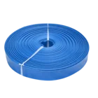 irrigation hose pvc lay flat hose c/w pin lug couplings for water discharge pump 1 inch to 8 inch 15M to100M
