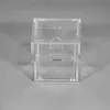Factory custom high quality acrylic wedding cake display cookies display stand lighted acrylic cupcake stand