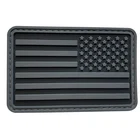 Ship in 2 Days Trendy Durable New Products 3D Military Army Tactical Airsoft Morale PVC Rubber USA American Flag Patch