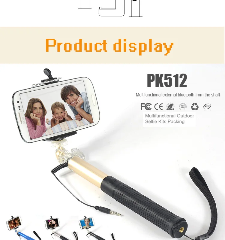 safety Small selfie stick cleaning brush pen