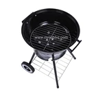 17 inch football shaped kamado charcoal barbecue oven