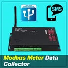Modbus Meter Data Collector water flow wireless pulse counter gprs data logger