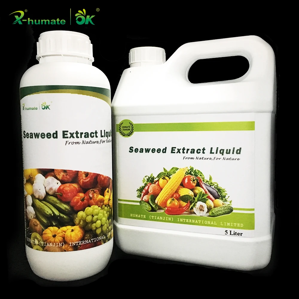 X Humate Liquid Organic Fertilizer Seaweed Extracted From Ascophyllum