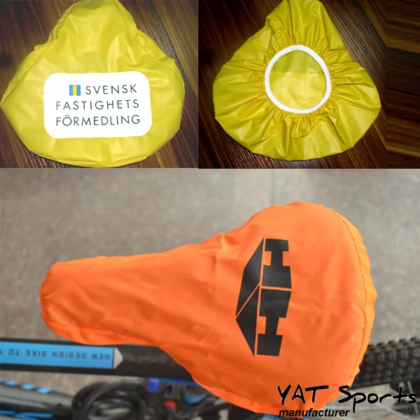 Good For Promotion custom Design printing bike seat Cover Waterproof Pvc Bicycle Seat Cover
