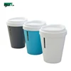 9L plastic novelty dustbin roll cover garbage bucket Coffee cup-shaped trash can