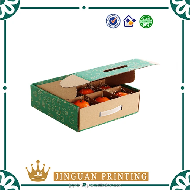 cardboard handmade custom printing packaging dry fruit gift box