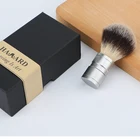 合成ソフトナイロン毛ステンレス金属アルミニウム金属 AluminumHandle ハンドル理髪シェービングブラシ
