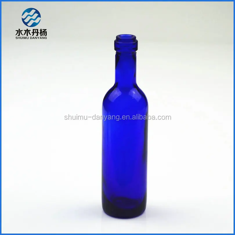 50ml Blue Colored Mini Liquor Glass Bottle Empty Glass Alcohol Bottles With Cork For Sale Buy
