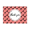 Business Anniversary Bridal Handpainted Thank You Wedding Photo Printable Greeting Card Gold Foil