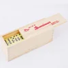 Chinese Products Wholesale ivory doninoes in wooden box
