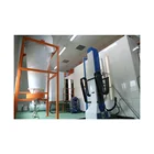 Automatic powder spray coating equipment with spray gun for hardware