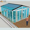 English conservatory sunroom portable green house glass box house design
