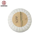 Basic Cleaning Soaps Mini Pleat Wrapping Bath Soaps with Customized Logo
