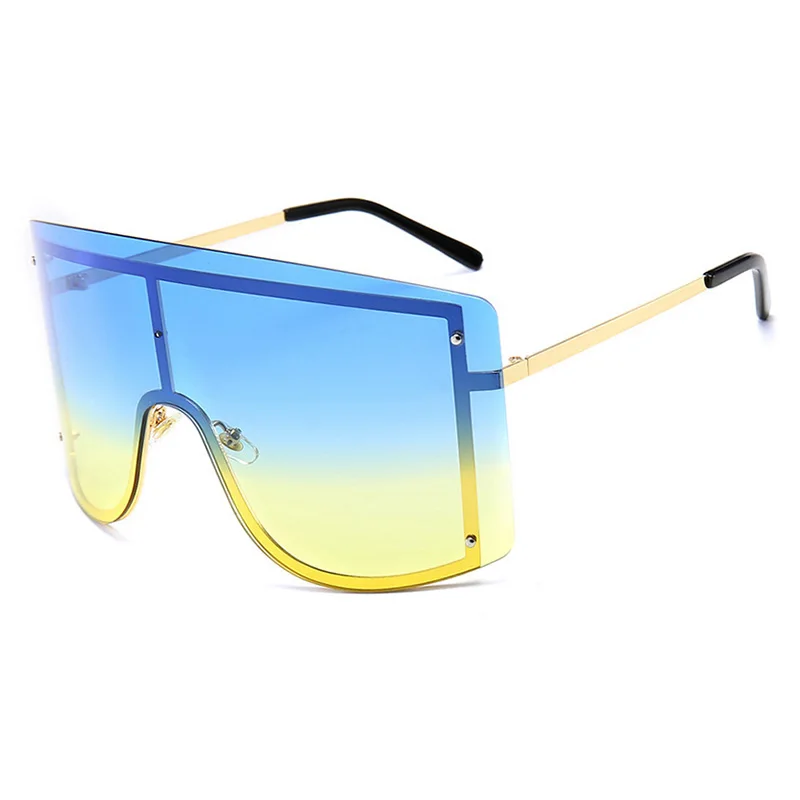 designer shield sunglasses
