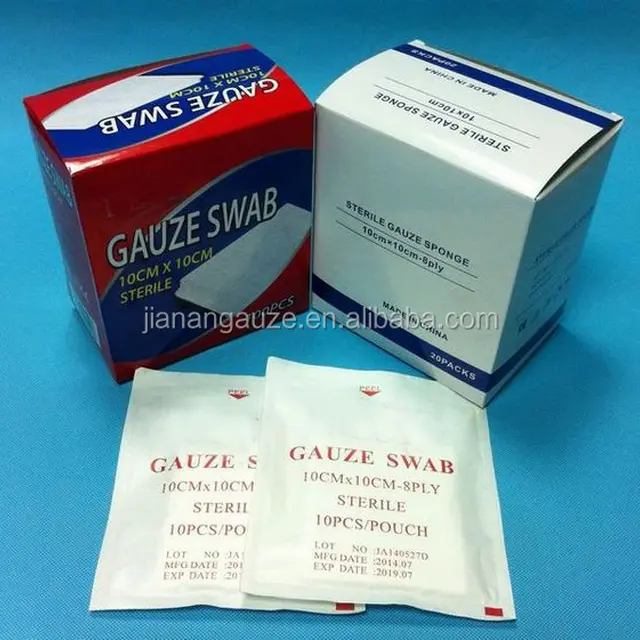 gauze swab sterilization